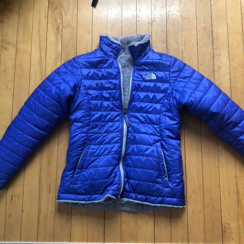 Reversible North Face kids jacket